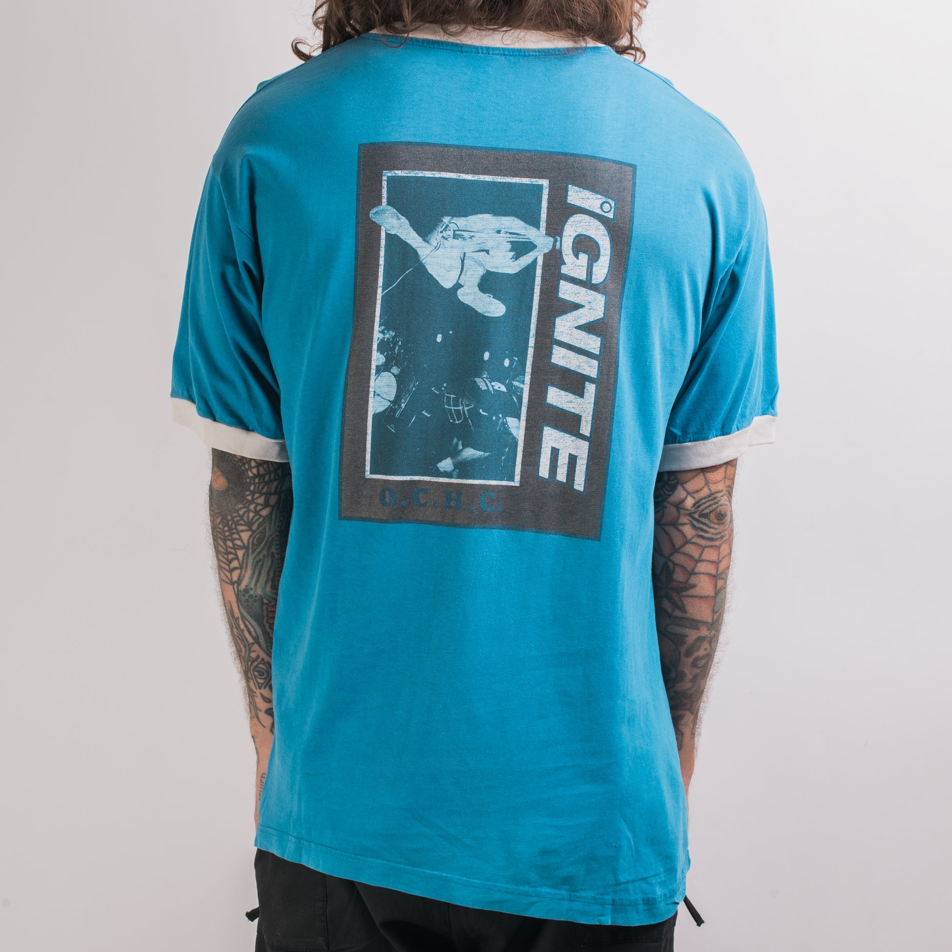 Vintage 90’s Ignite Ringer T-Shirt – Mills Vintage USA