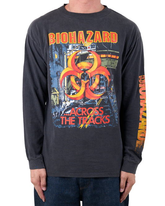 Vintage 1991 Biohazard Across The Tracks Tour Longsleeve