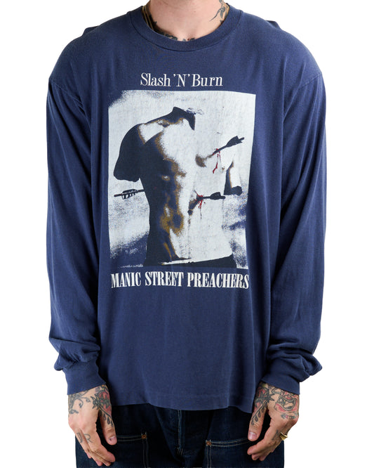 Vintage 90’s Manic Street Preachers Slash ‘N’ Burn Longsleeve