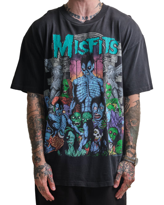 Vintage 1997 Misfits Earth AD T-Shirt