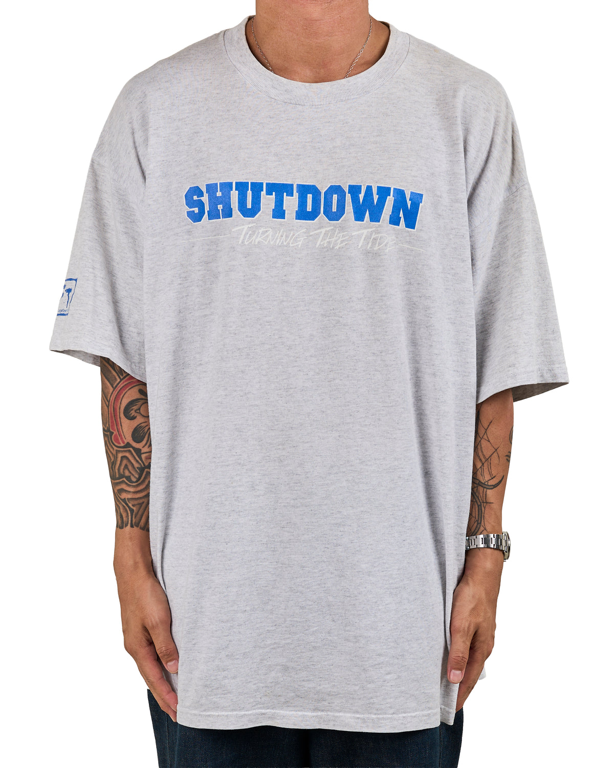 Vintage 90’s Shutdown Turning The Tide T-Shirt