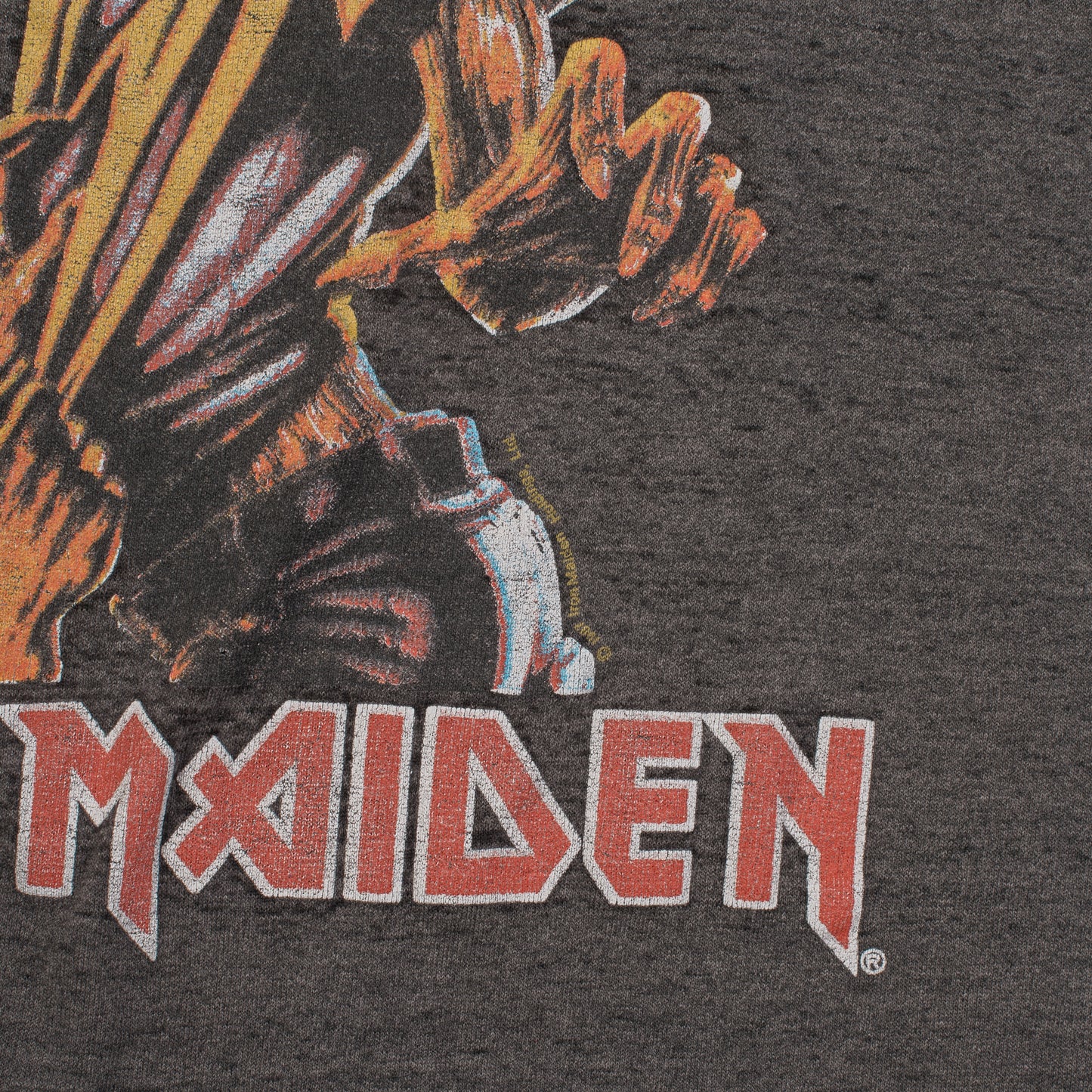 Vintage 1987 Iron Maiden Killers Tour T-Shirt
