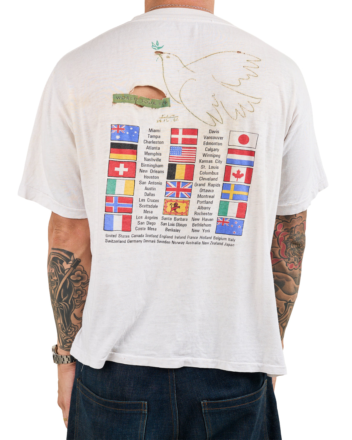 Vintage 90’s Simple Minds Tour T-Shirt