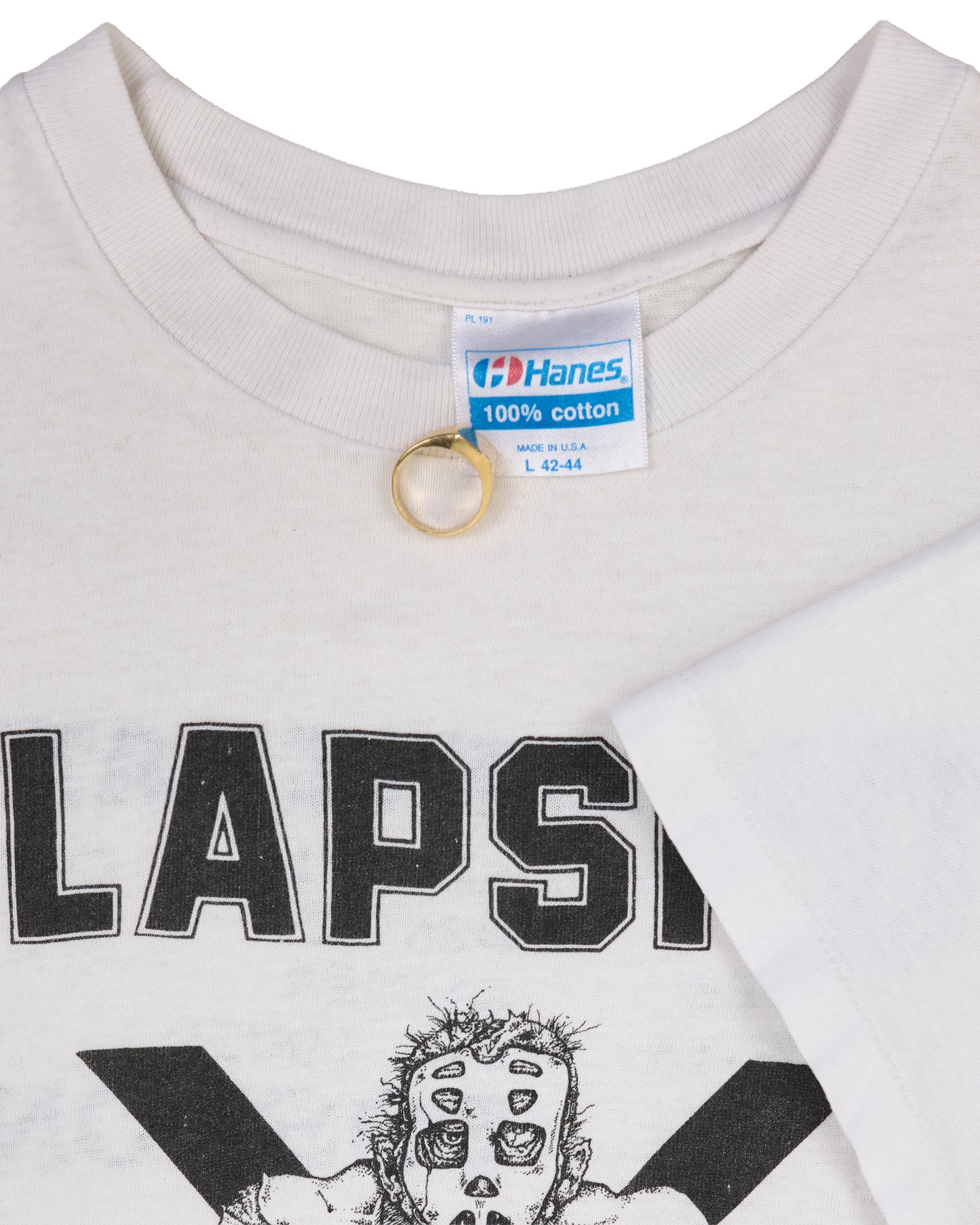 Vintage 1989 Slapshot Witness The Hate T-Shirt