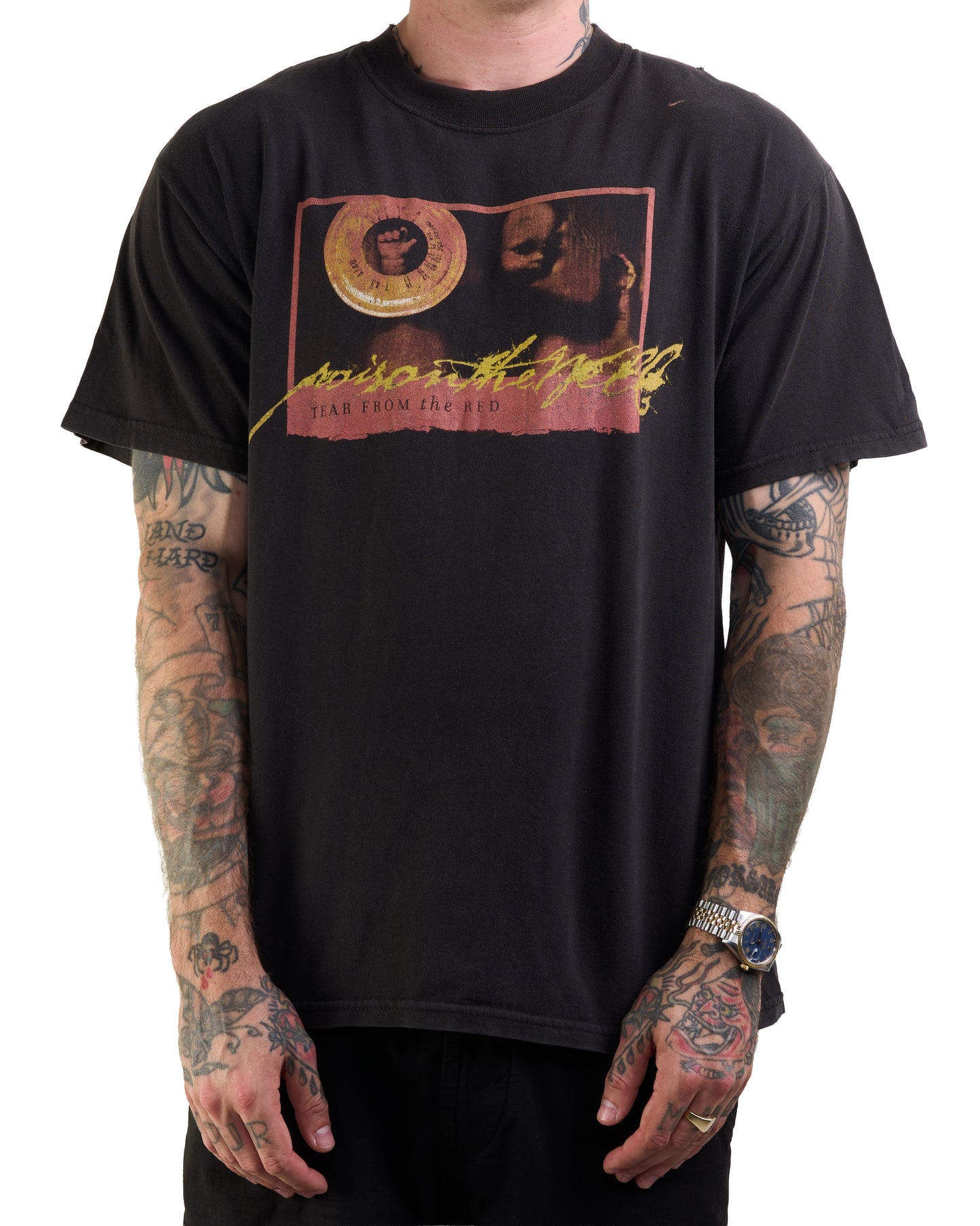 Vintage Poison The Well Tear From The Red T-Shirt