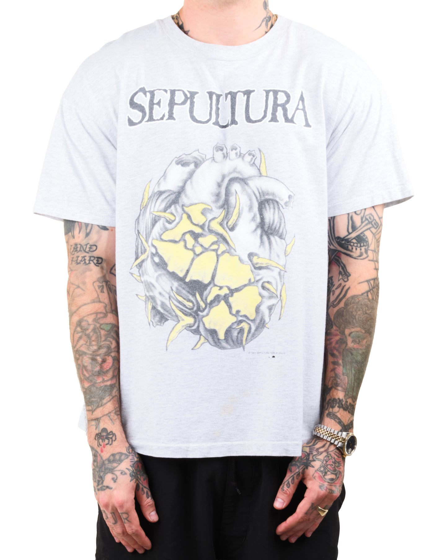Vintage 1994 Sepultura Chaos AD T-Shirt