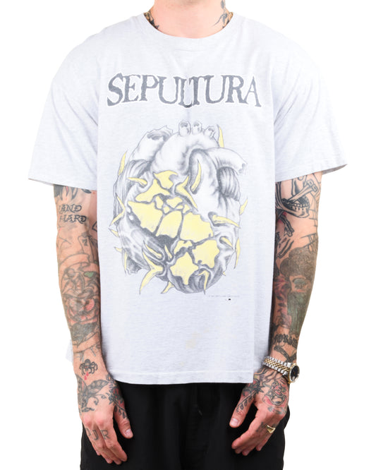 Vintage 1994 Sepultura Chaos AD T-Shirt
