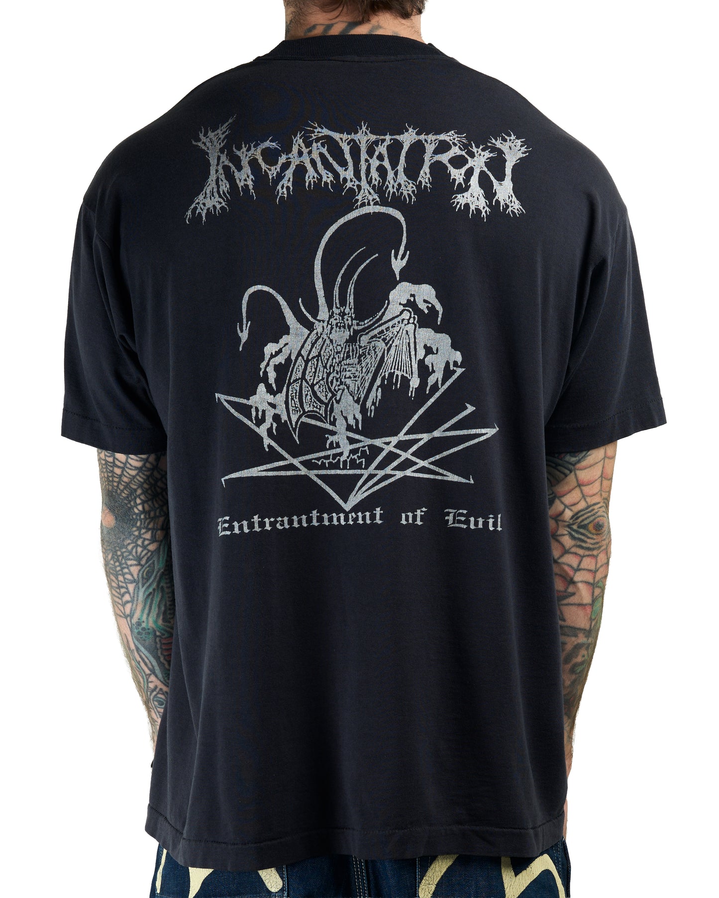 Vintage 90’s Incantation Entrantment Of Evil T-Shirt
