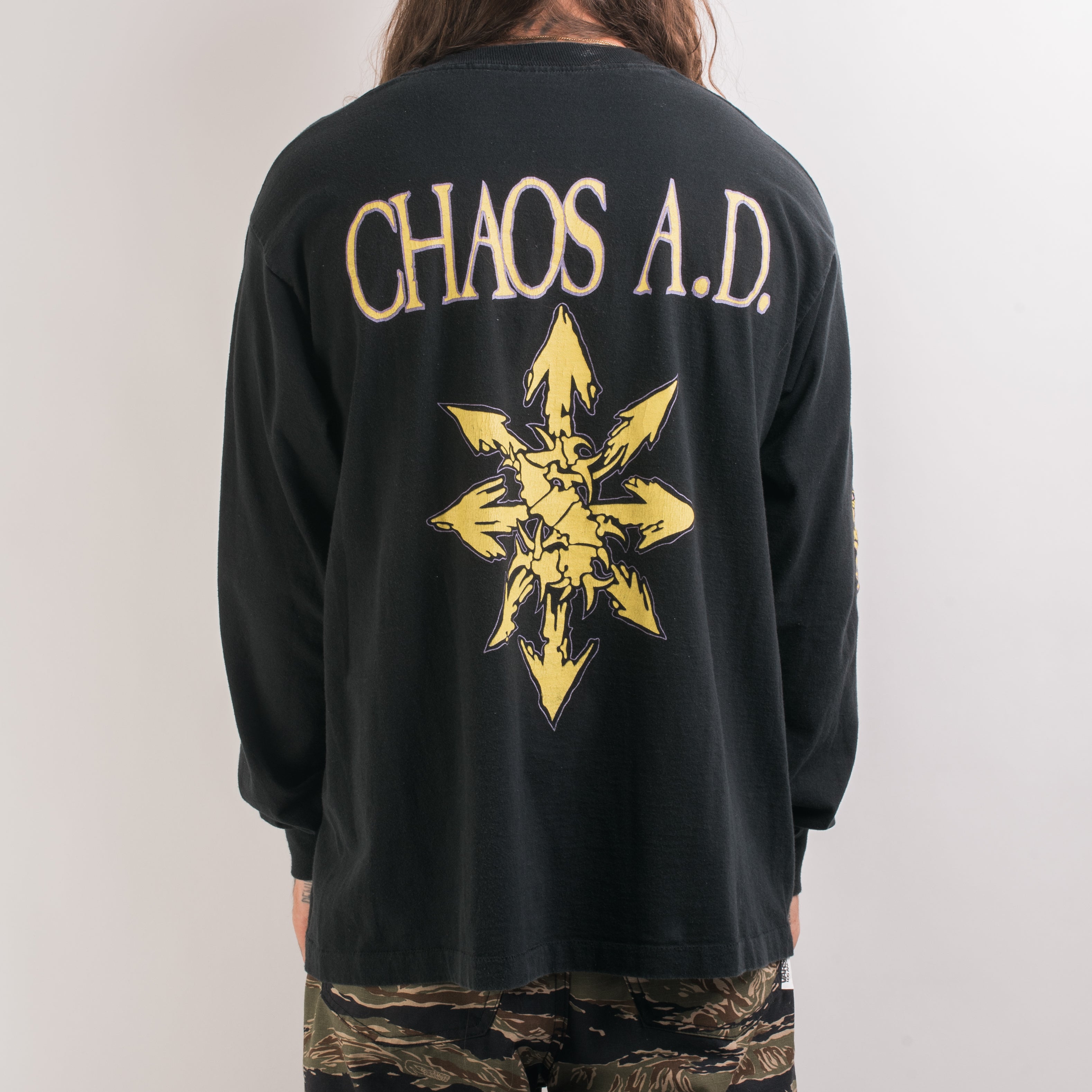 Sepultura CHAOS A.D. Tシャツ XL 1993 ヴィンテージ Vintage Sepultura 1993 Chaos AD T Shirt – Fruit Of The Doom