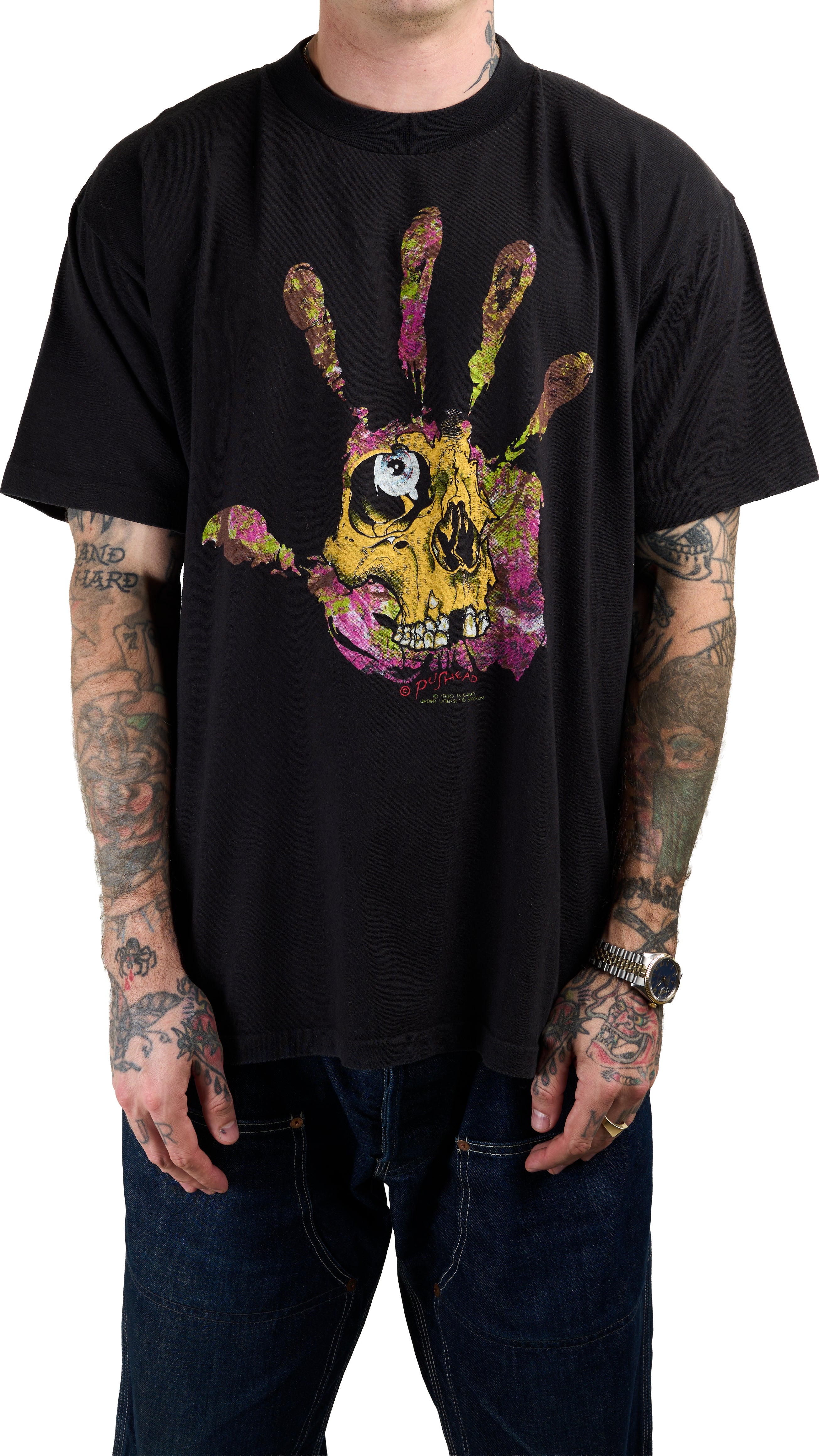 Vintage 1990 Pushead T-Shirt – Mills Vintage USA