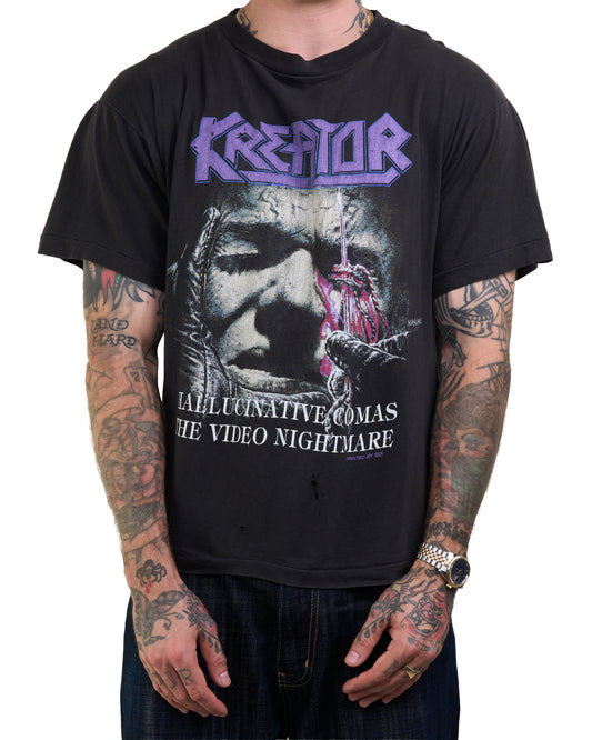 Vintage 1991 Kreator Winter Tour T-Shirt