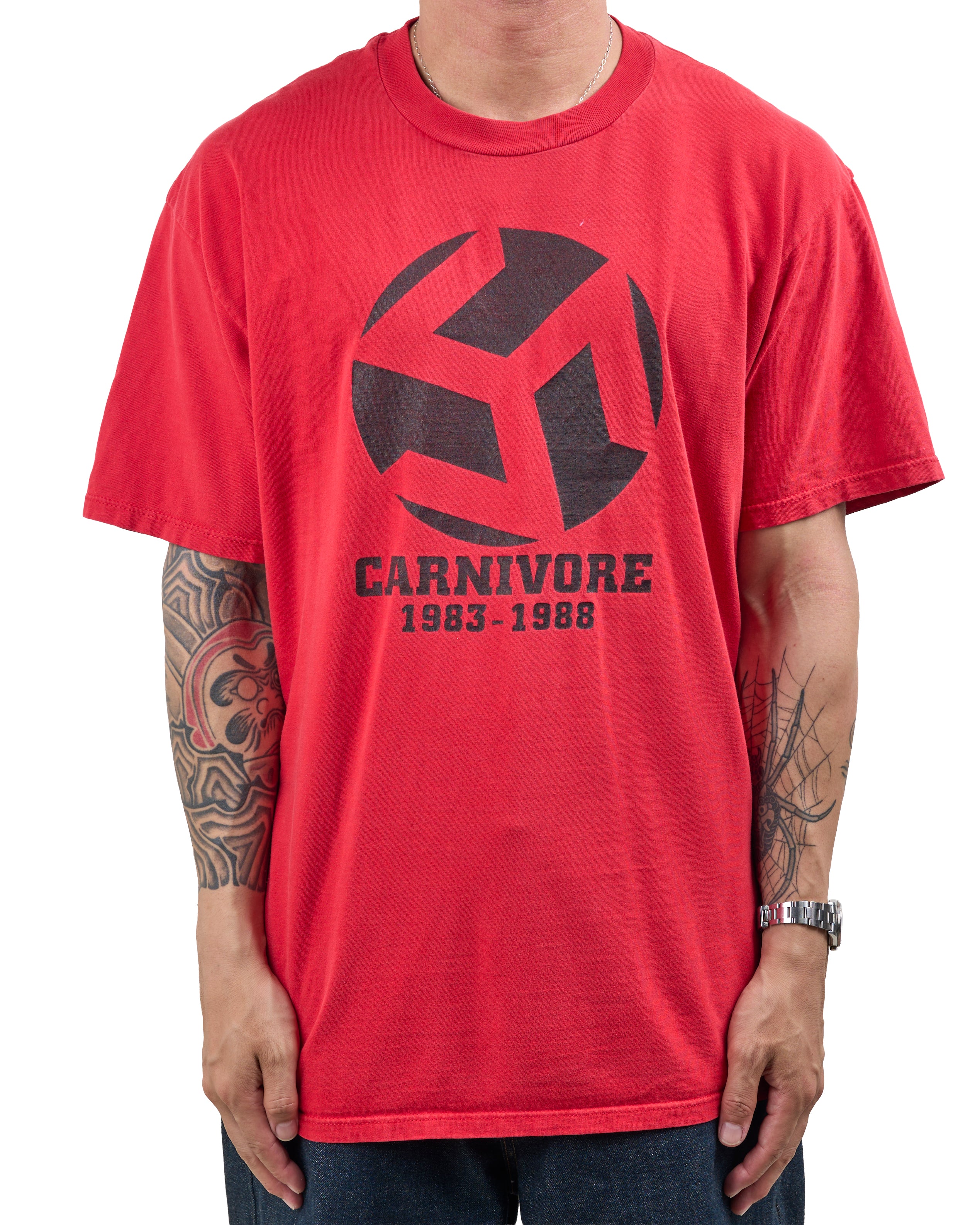 Vintage 90's Carnivore Crush Kill Destroy T-Shirt – Mills Vintage USA
