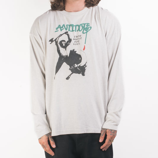 Vintage 90’s Antidote Thou Shall Not Kill Longsleeve