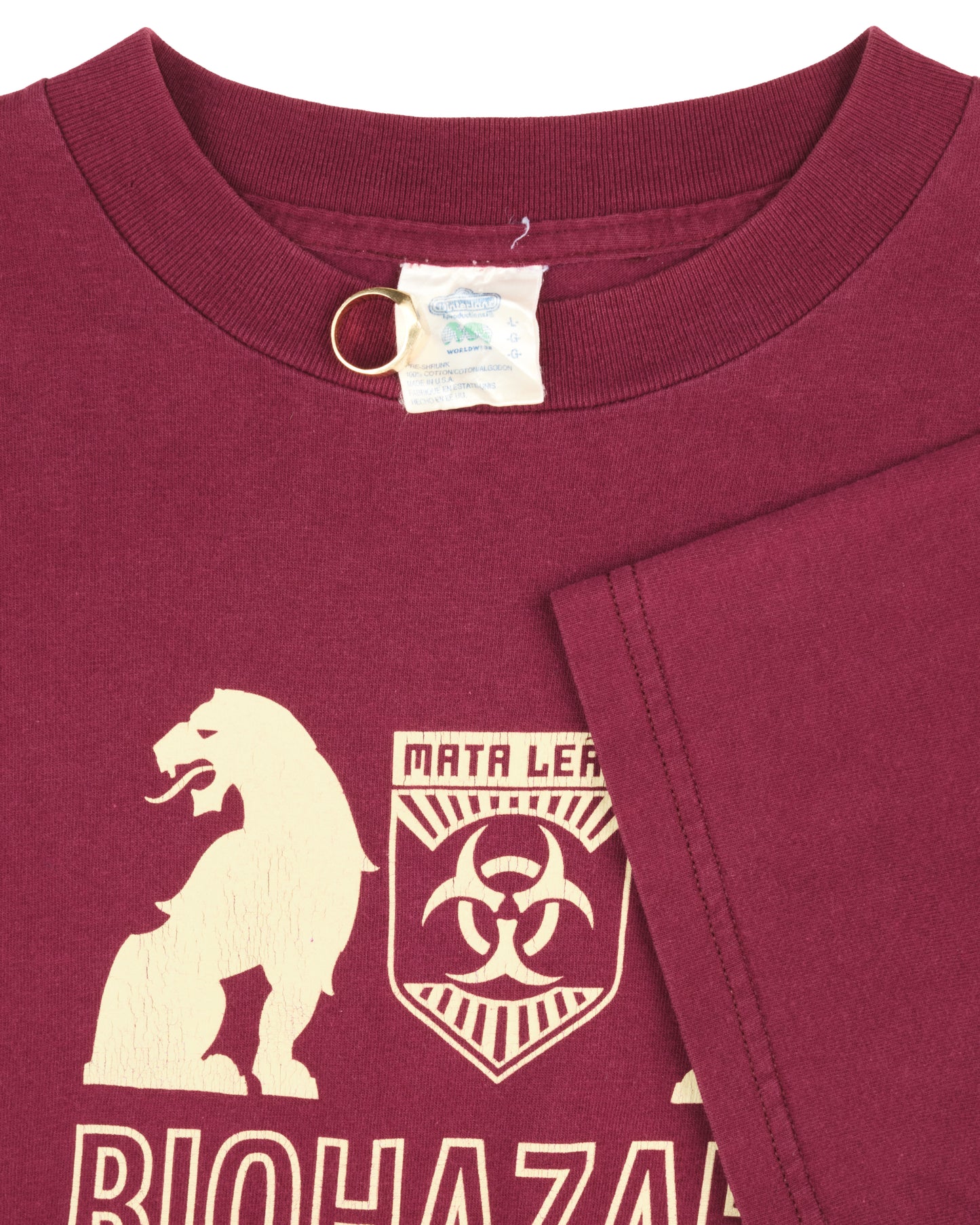 Vintage 1996 Biohazard Mata Leao T-Shirt