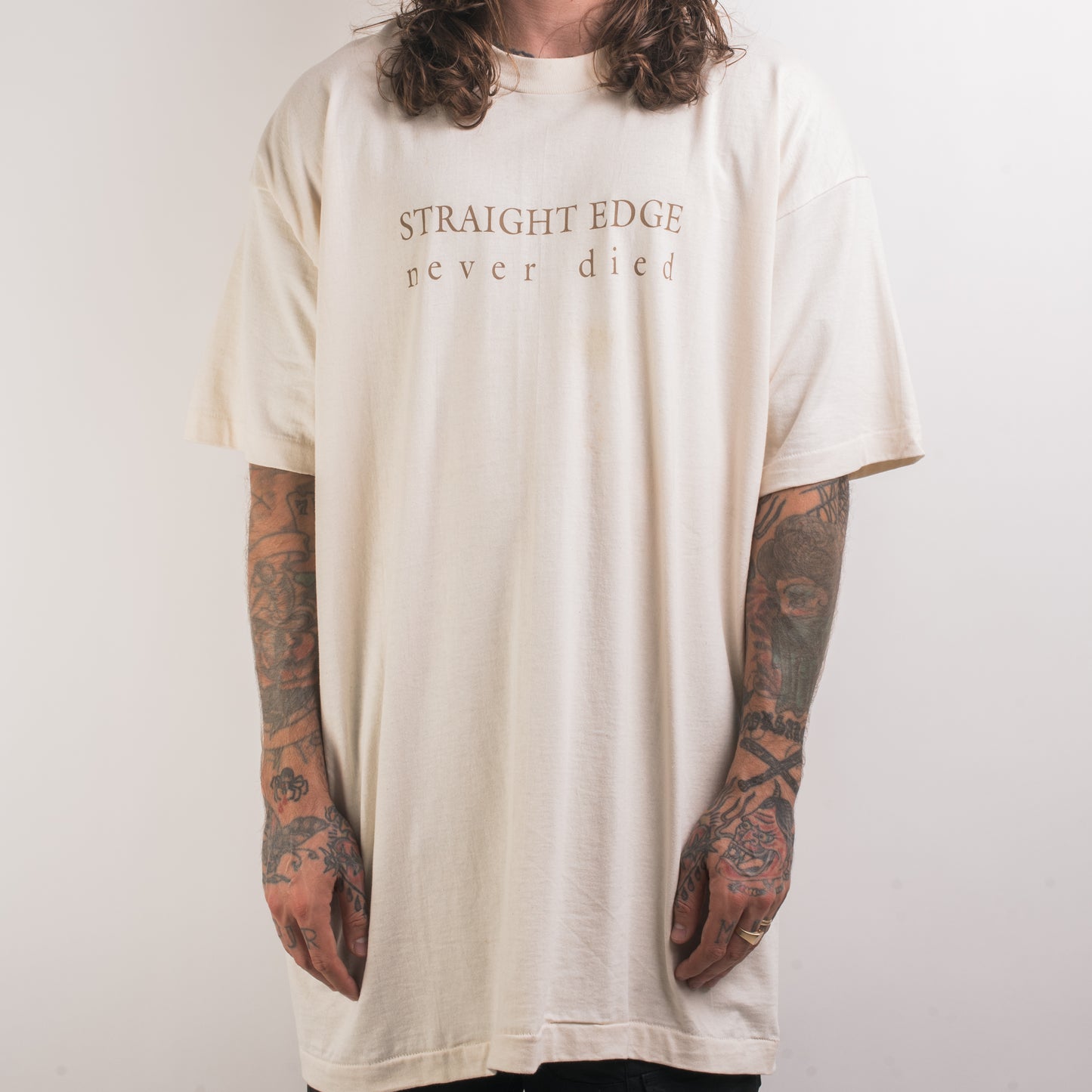 Vintage 90’s Devil’s Head Straight Edge T-Shirt
