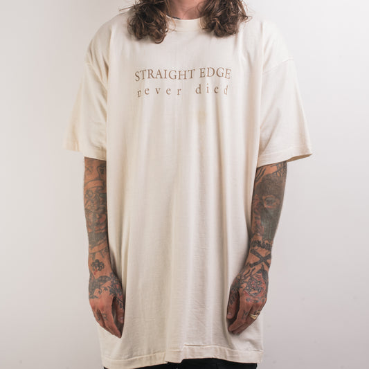 Vintage 90’s Devil’s Head Straight Edge T-Shirt