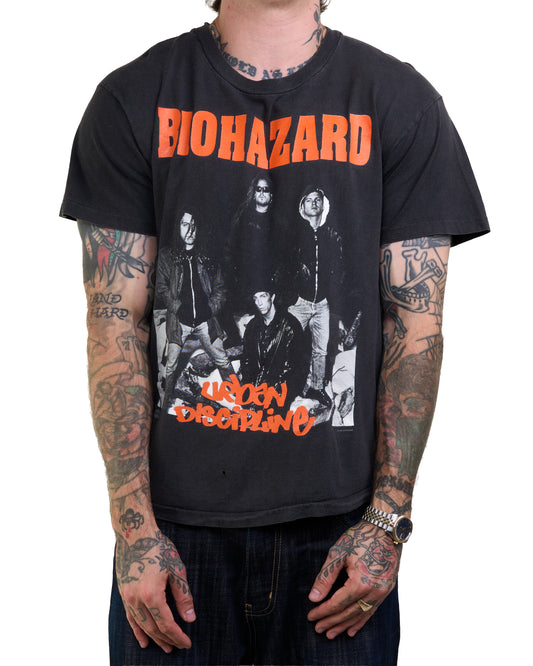 Vintage 1992 Biohazard Urban Discipline T-Shirt