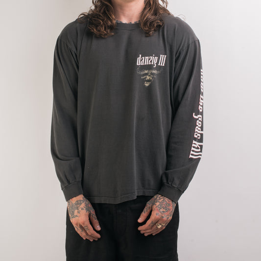 Vintage 90’s Danzig How The Gods Kill Longsleeve