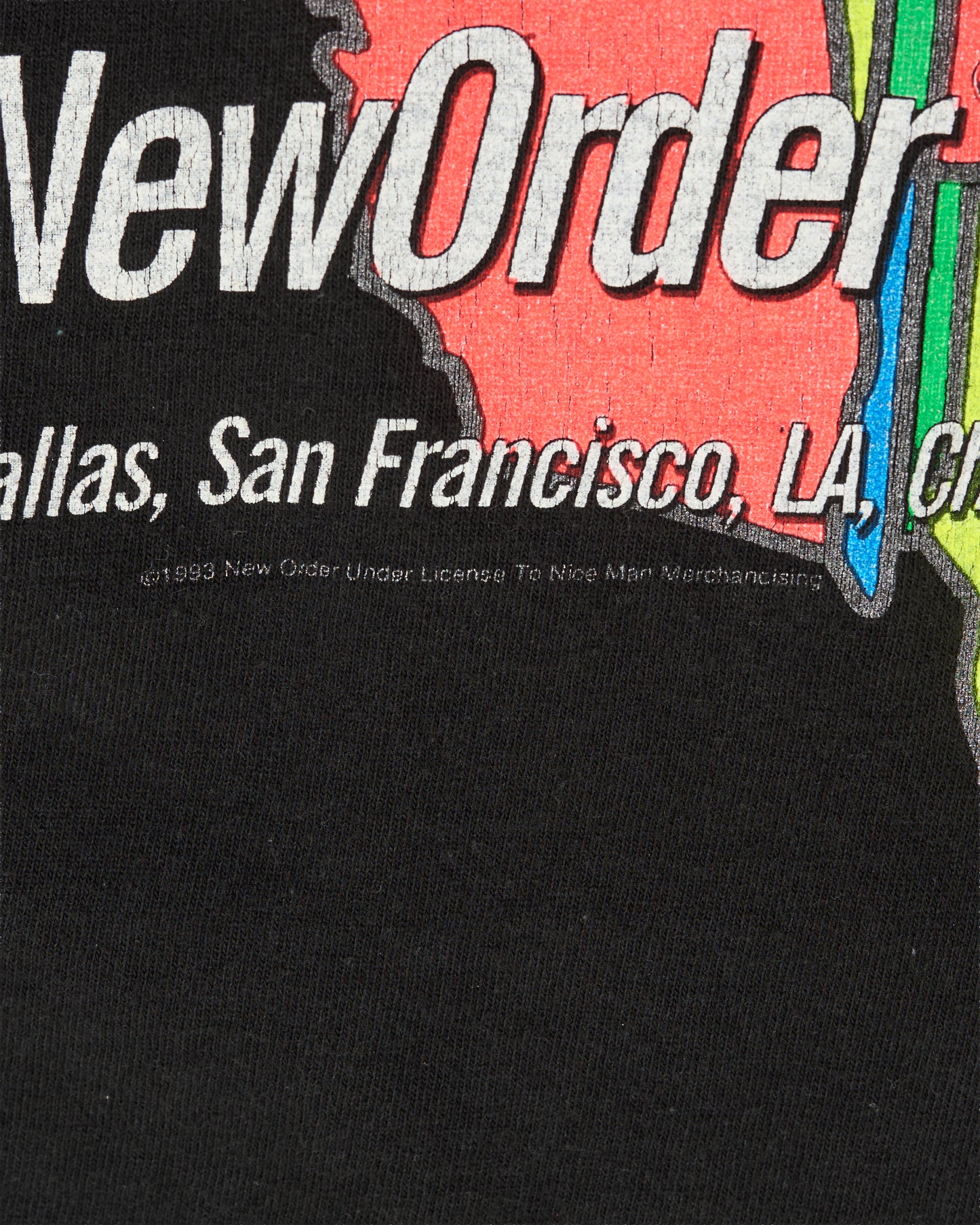 Vintage 1993 New Order Republic Tour T-Shirt