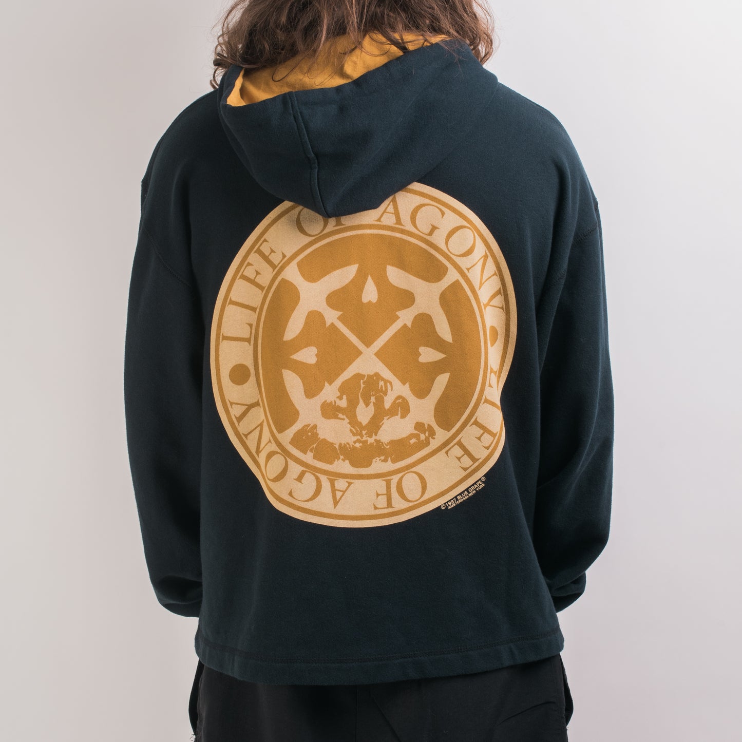 Vintage 1997 Life Of Agony Zip-Up Hoodie