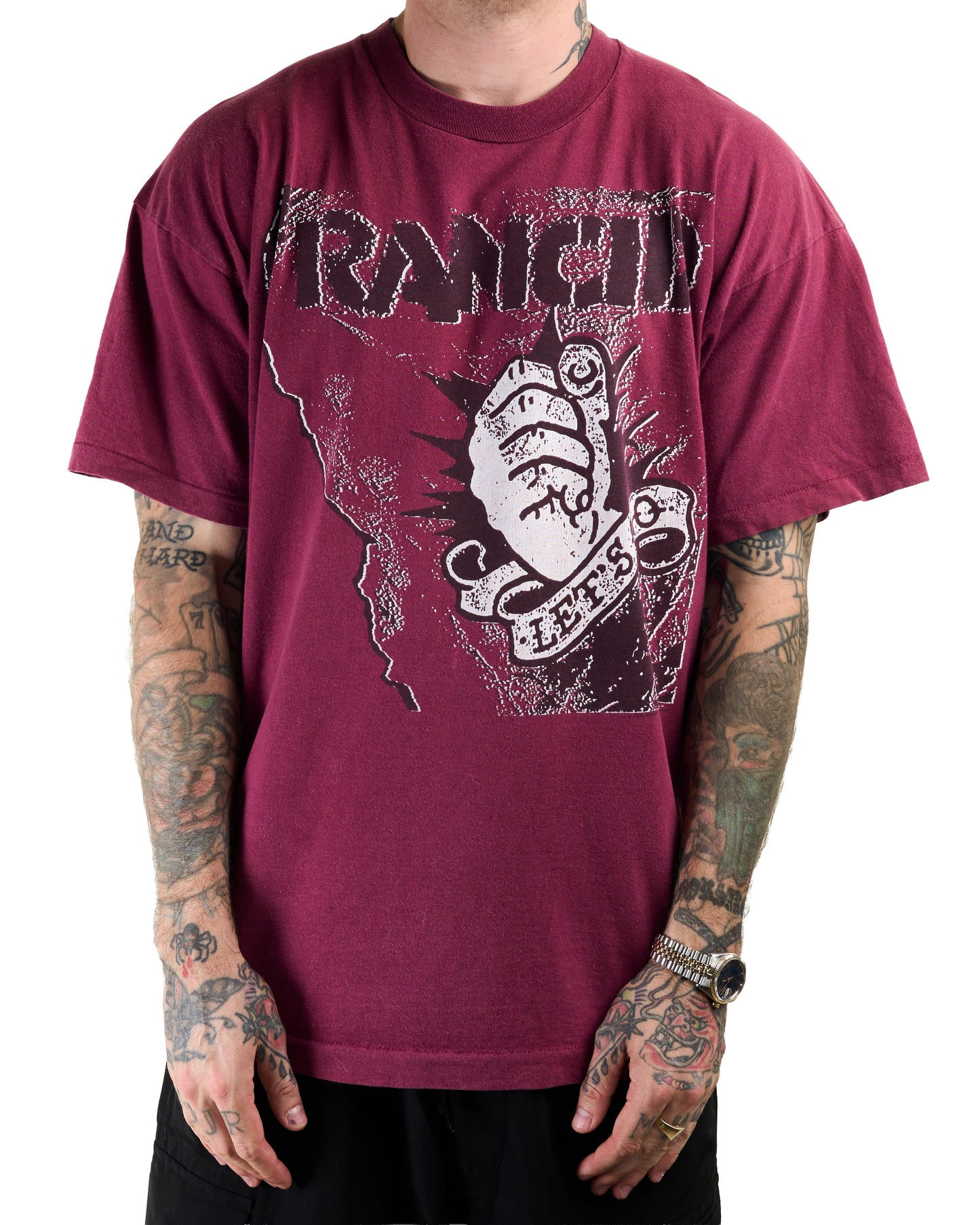 Vintage 90’s Rancid Let’s Go Tour T-Shirt