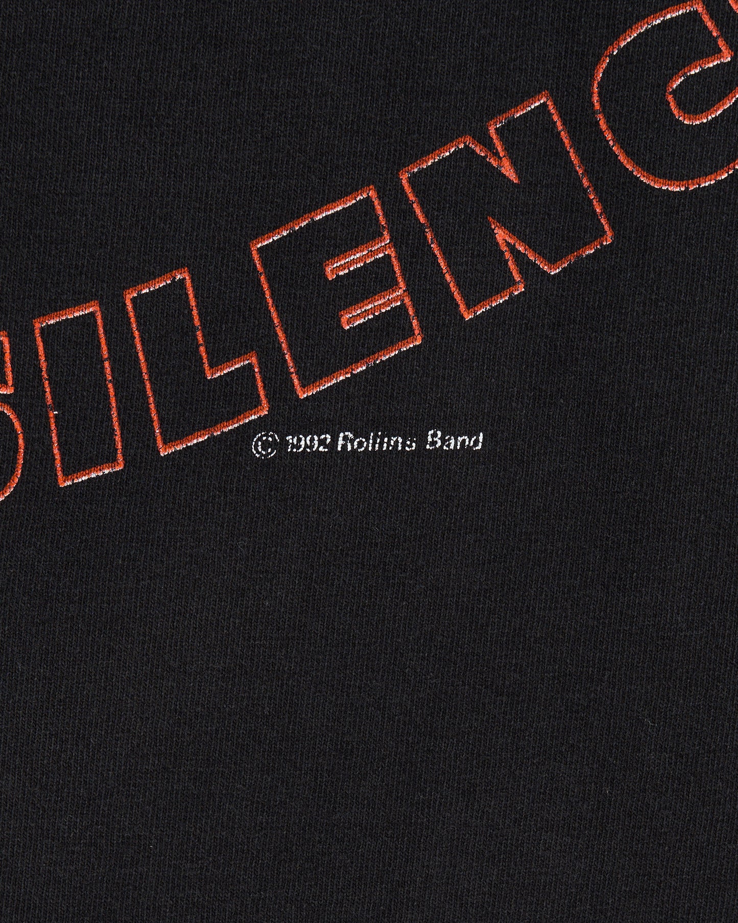 Vintage 1992 Rollins Band Silence Sucks T-Shirt