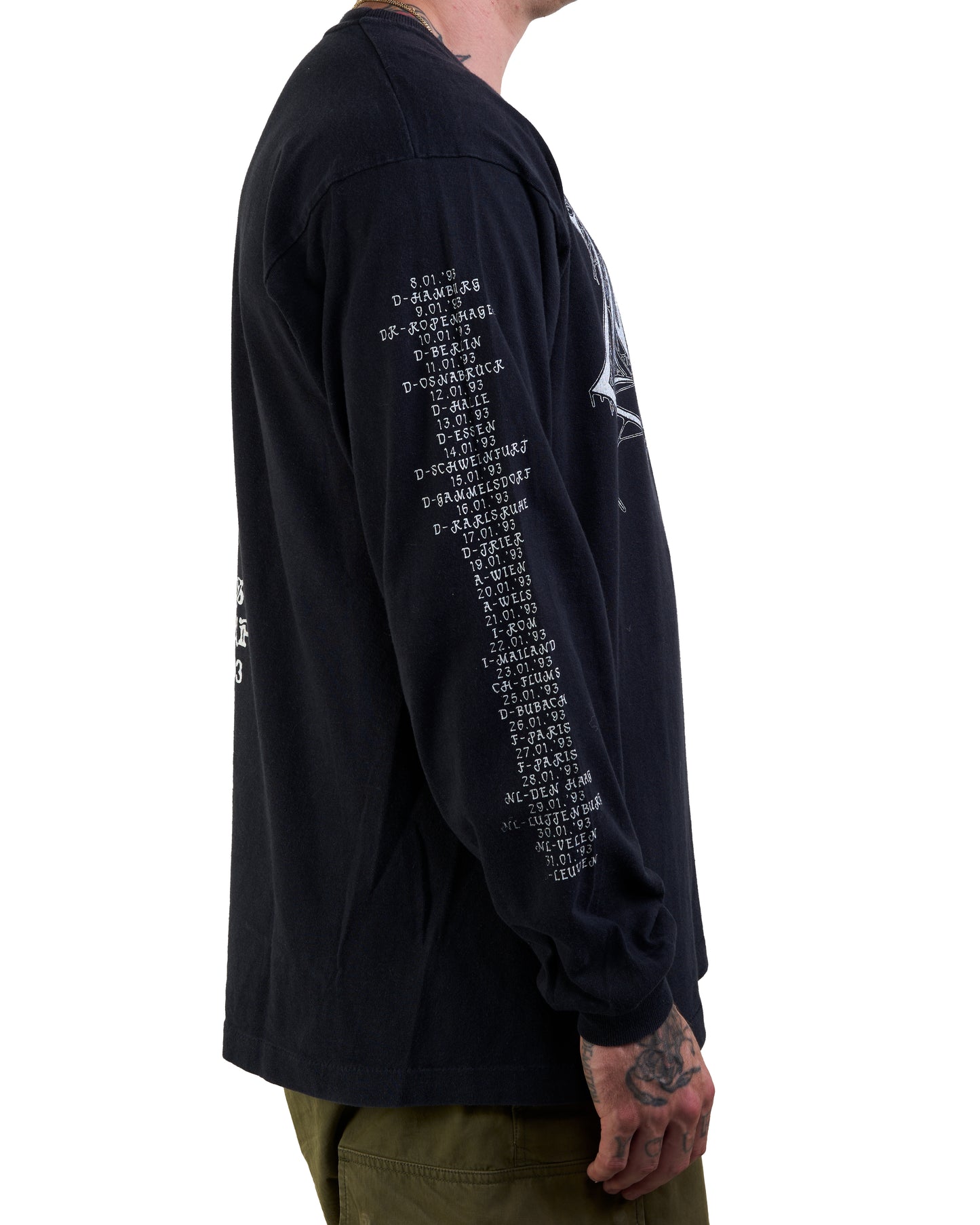 Vintage 1993 Unleashed Tour Longsleeve