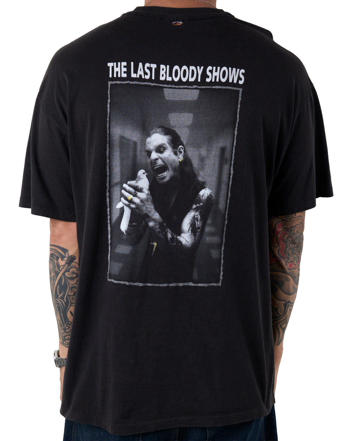 Vintage 1992 Ozzy Osbourne The Last Bloody Shows T-Shirt