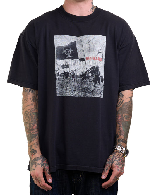 Vintage Biohazard Uncivilized T-Shirt