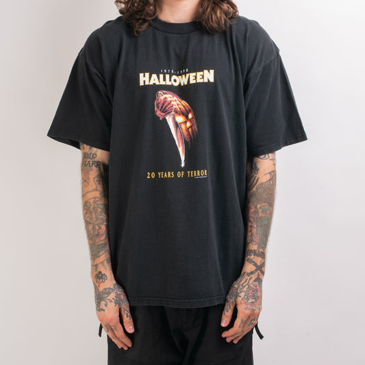 Vintage 1998 Halloween 20th Anniversary Movie Promo T-Shirt