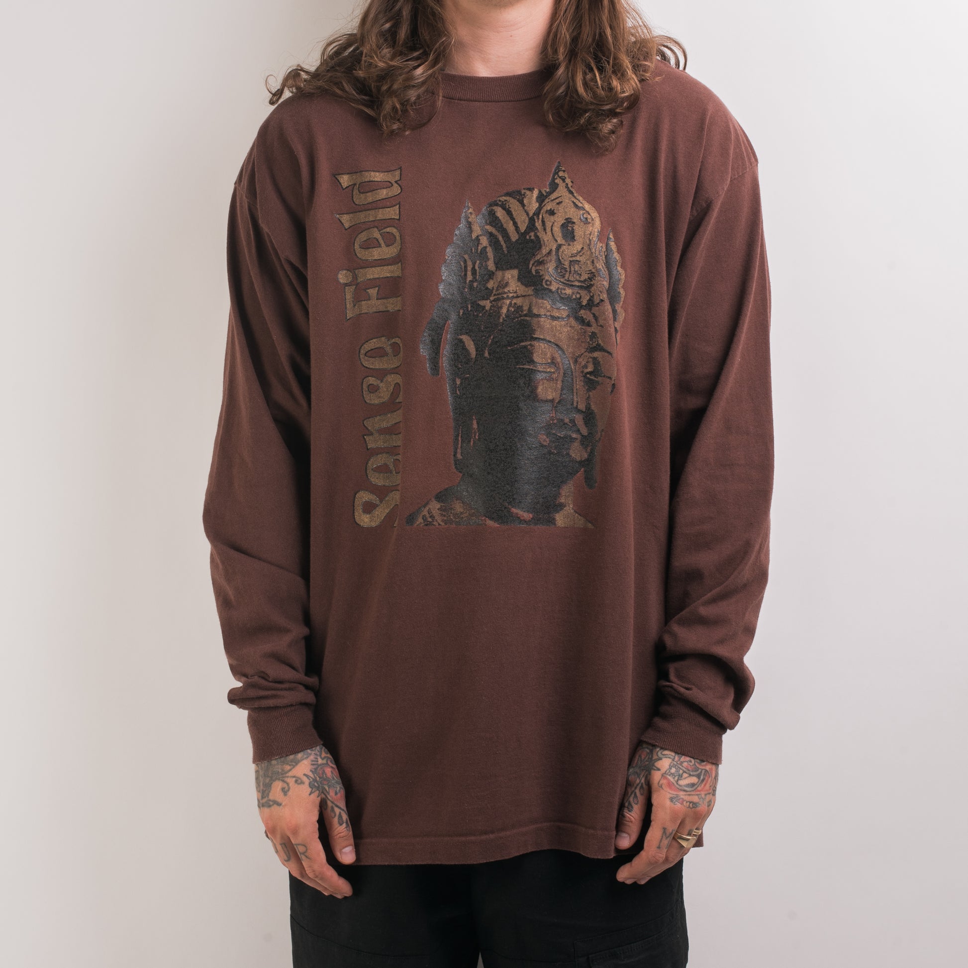 Vintage 90’s Sense Field Longsleeve – Mills Vintage USA