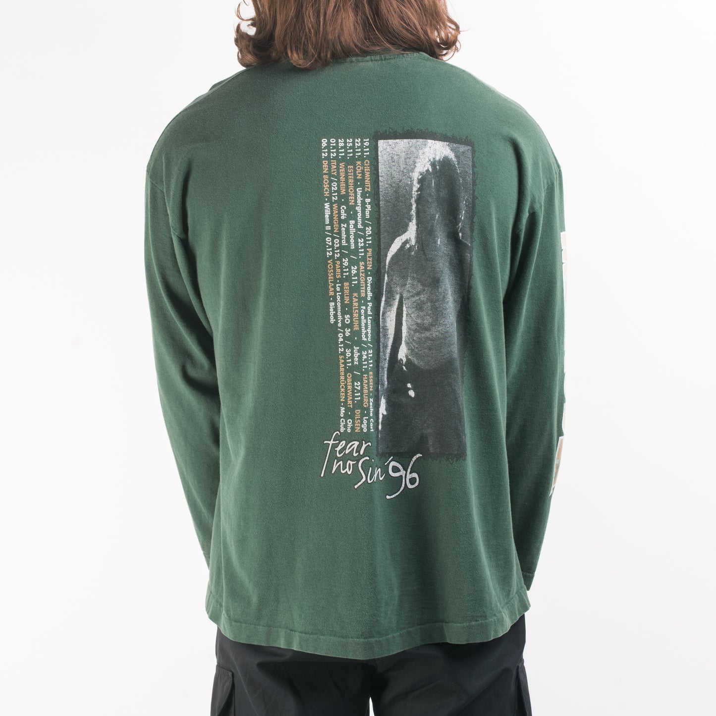 Vintage 1996 Merauder Fear No Sin Tour Longsleeve