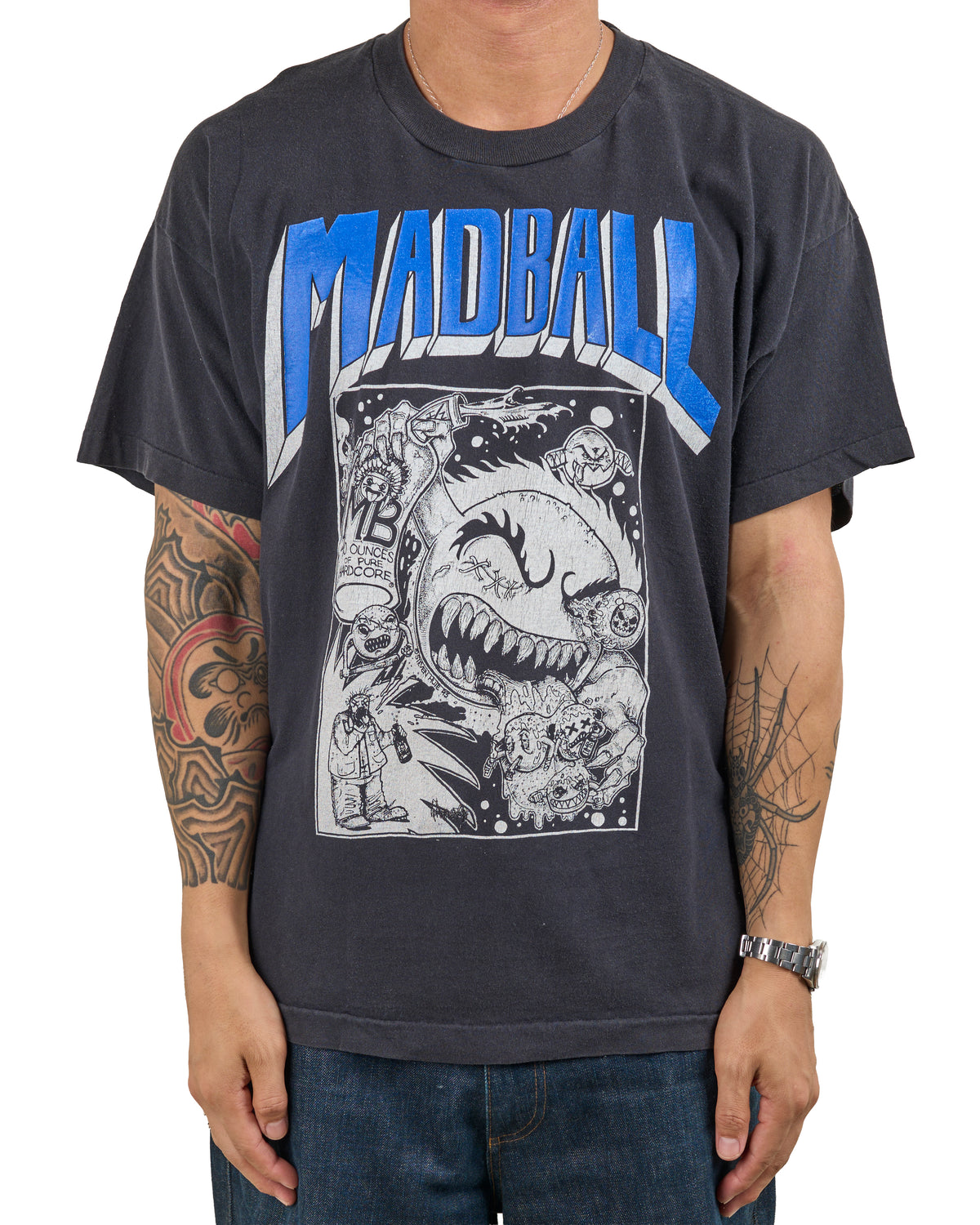 Vintage 1995 Madball Streets Of Hate Tour T-Shirt