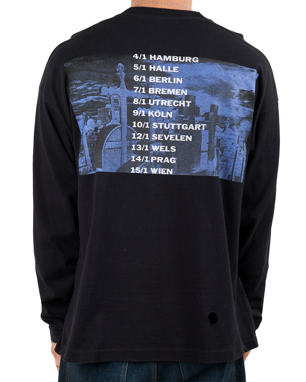 Vintage 90’s Dismember Casket Garden Tour Longsleeve