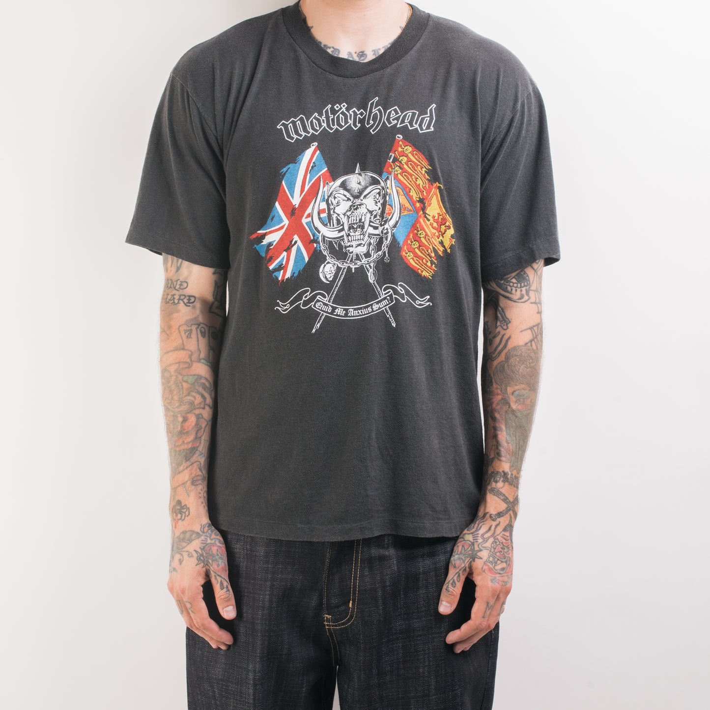 Vintage 1989 Motorhead Everything Louder Than Everything Else Tour T-Shirt