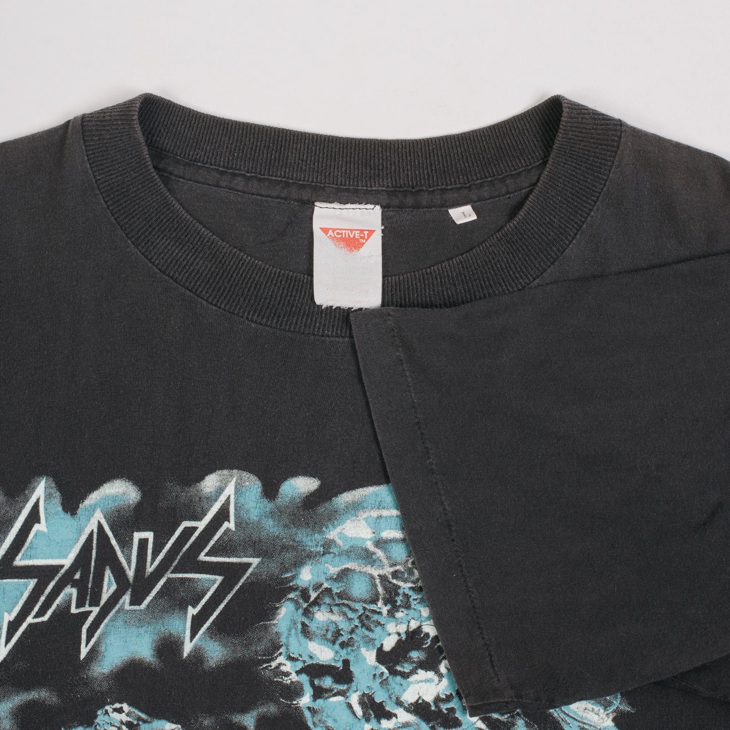 Vintage 1990 Sadus Swallowed in Black Tour T-Shirt