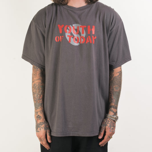 Vintage 90’s Youth Of Today Were Not In This Alone T-Shirt