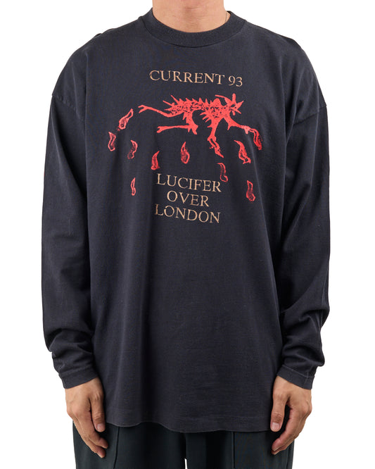 Vintage 90’s Current 93 Lucifer Over London Longsleeve