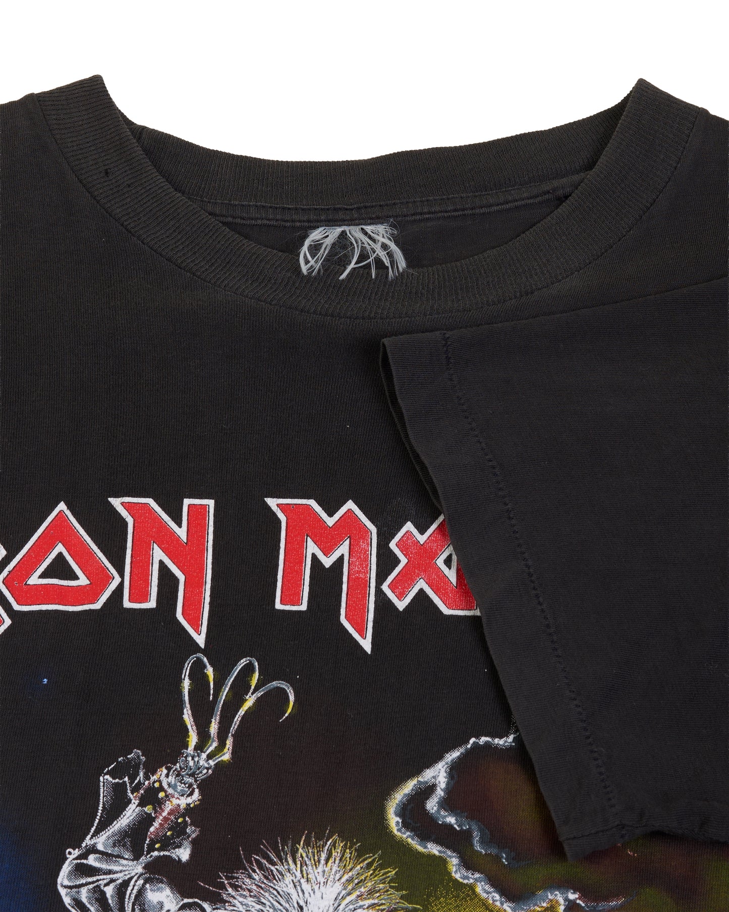 Vintage 1990 Iron Maiden No Prayer On The Road Tour T-Shirt