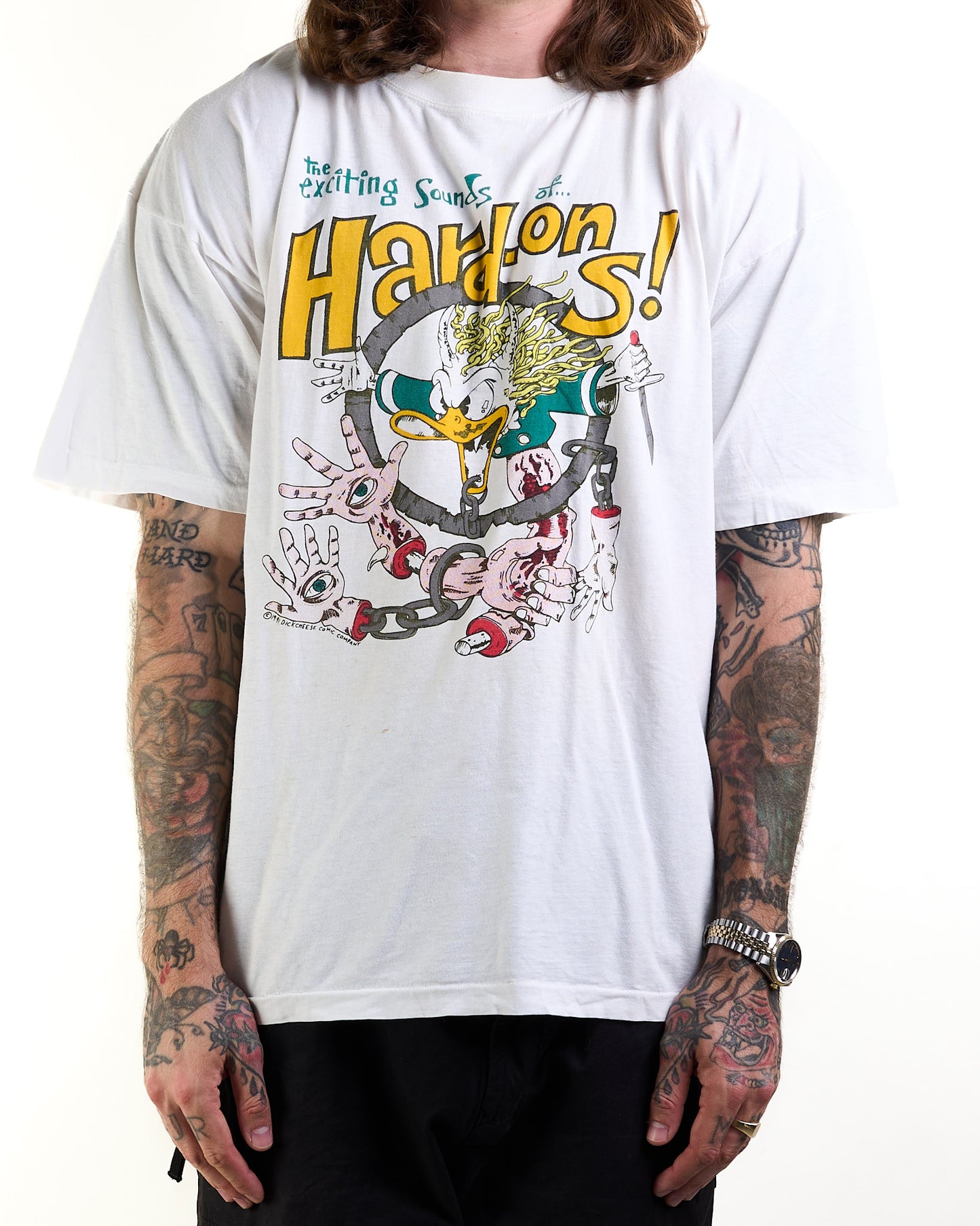Vintage 1991 Hard-Ons Tour T-Shirt