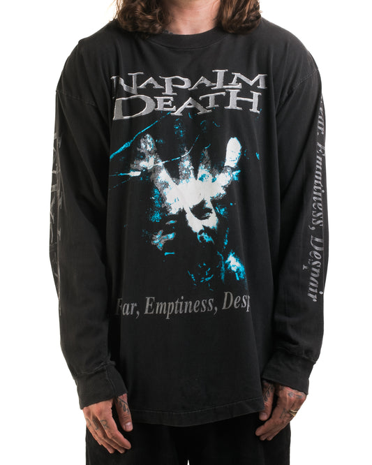 Vintage 90’s Napalm Death Fear, Emptiness, Despair Longsleeve