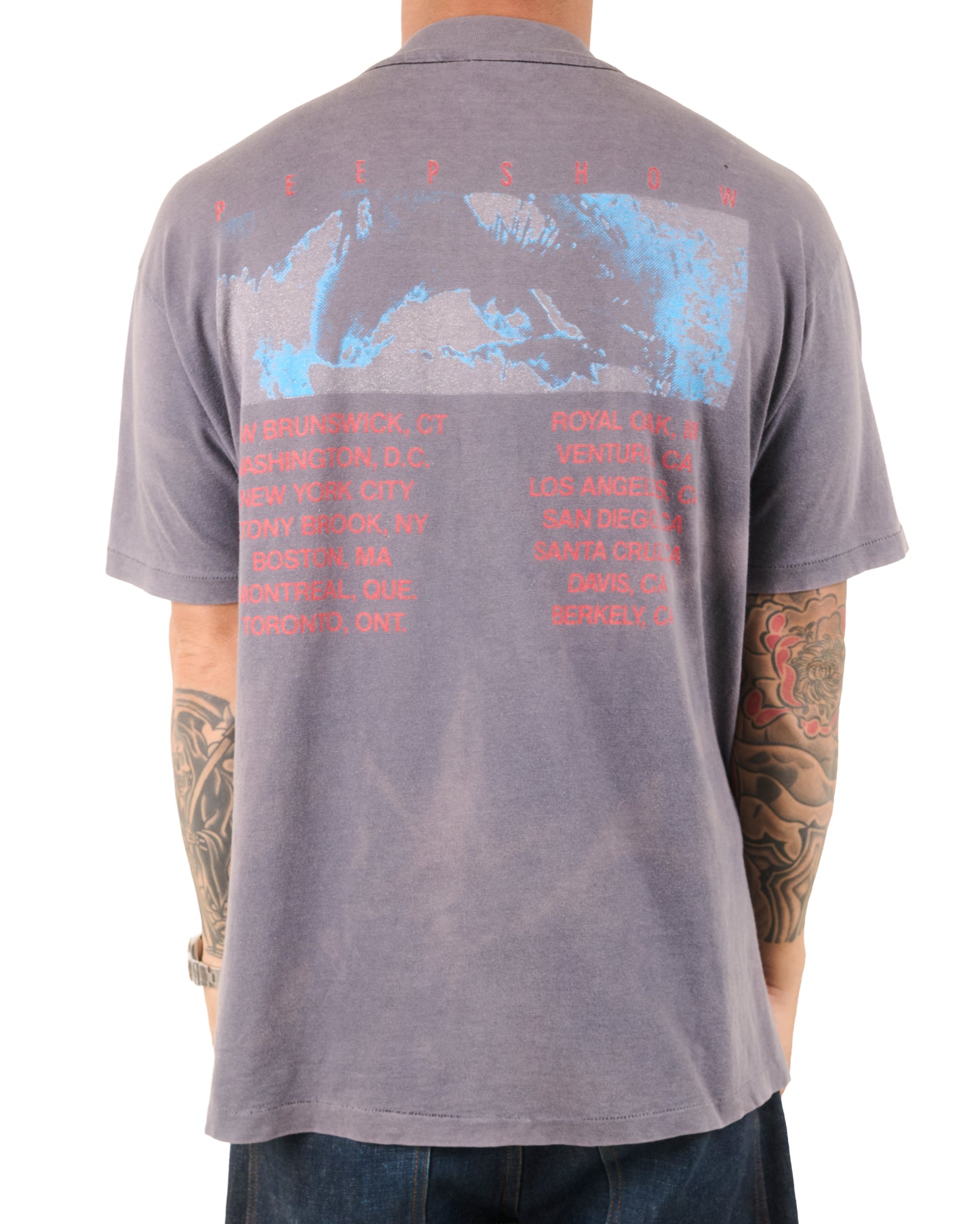 Vintage 80’s Siouxsie And The Banshees Peepshow Tour T-Shirt