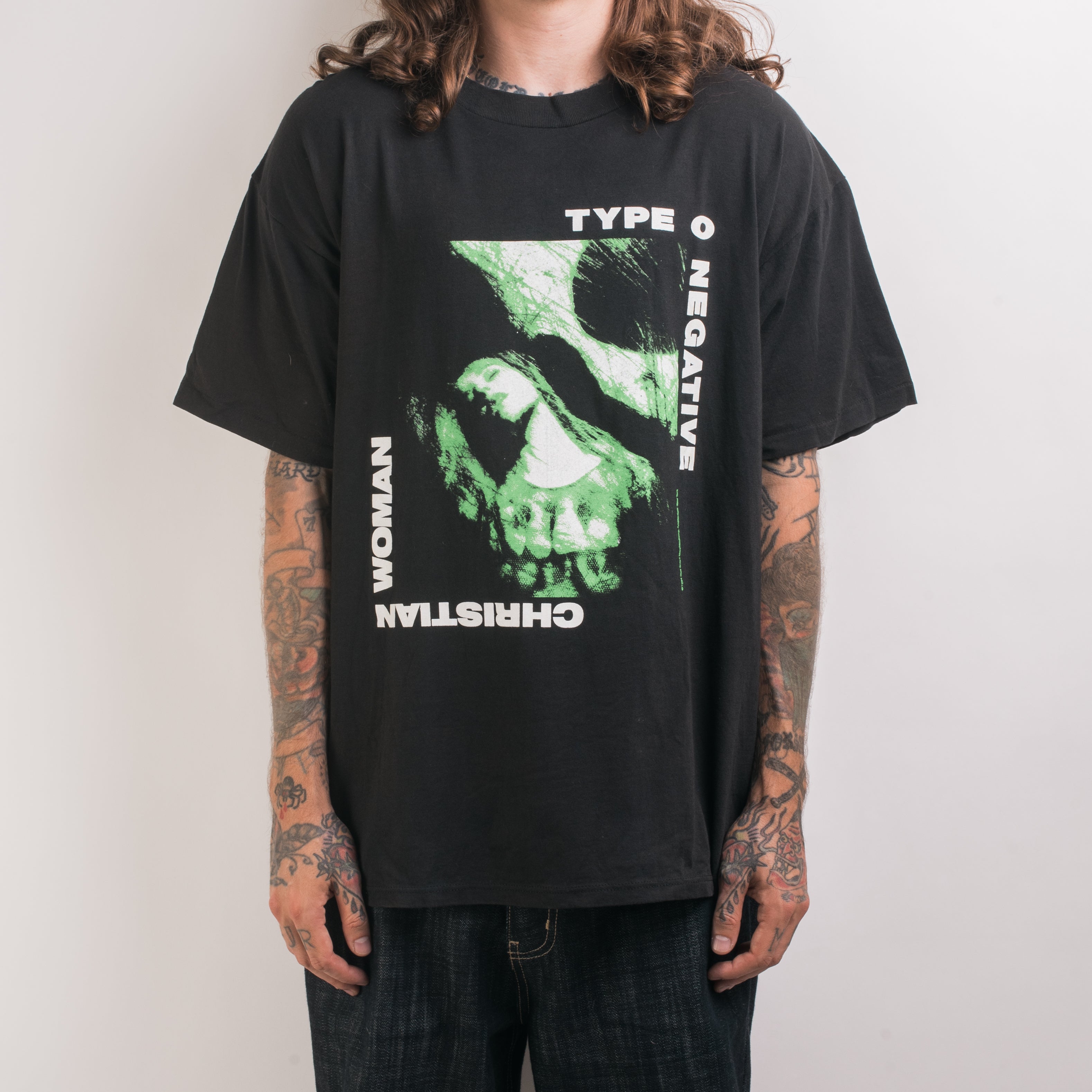Vintage 1994 Type O Negative Christian Women T-Shirt – Mills