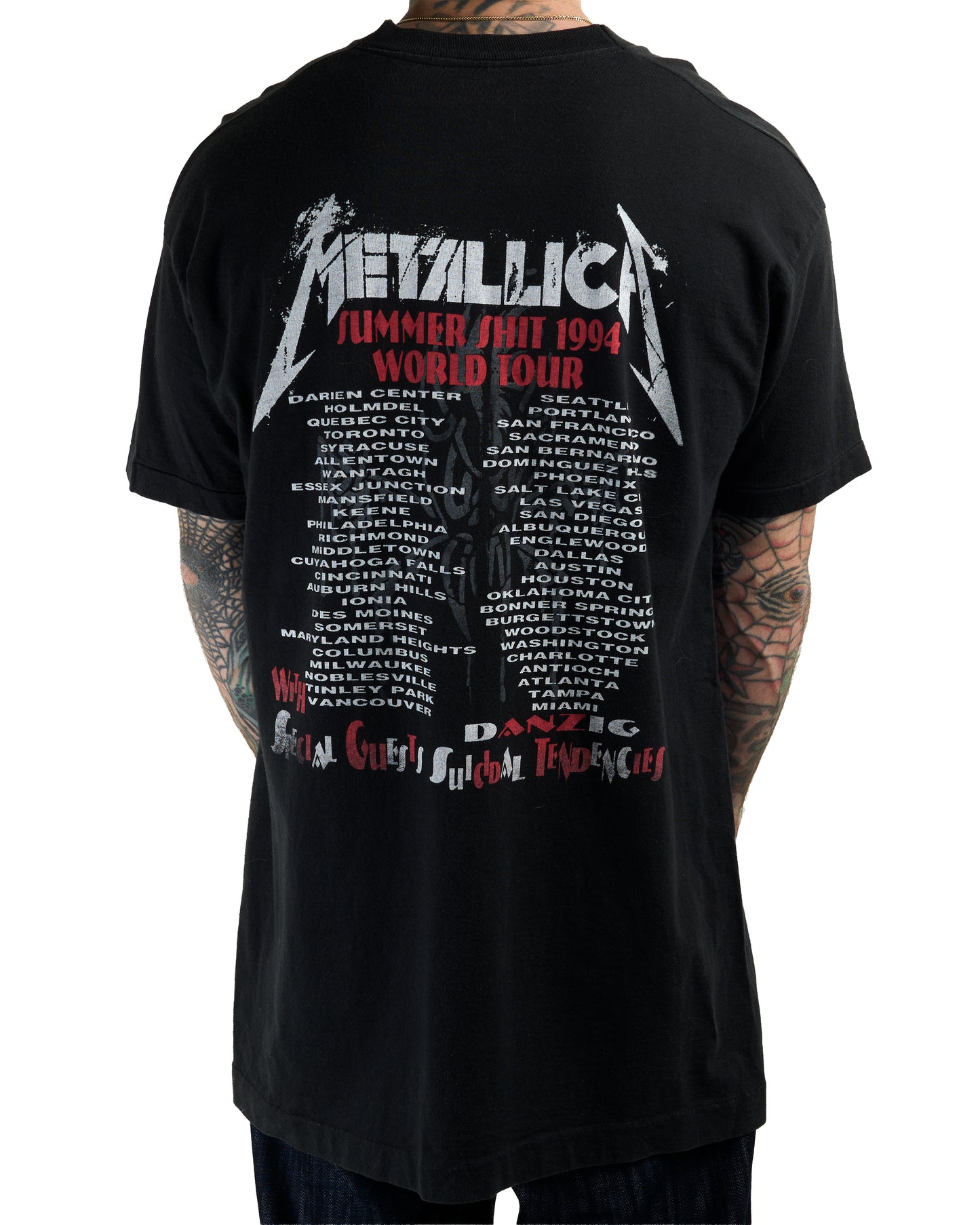 Vintage 1994 Metallica Tour T-Shirt