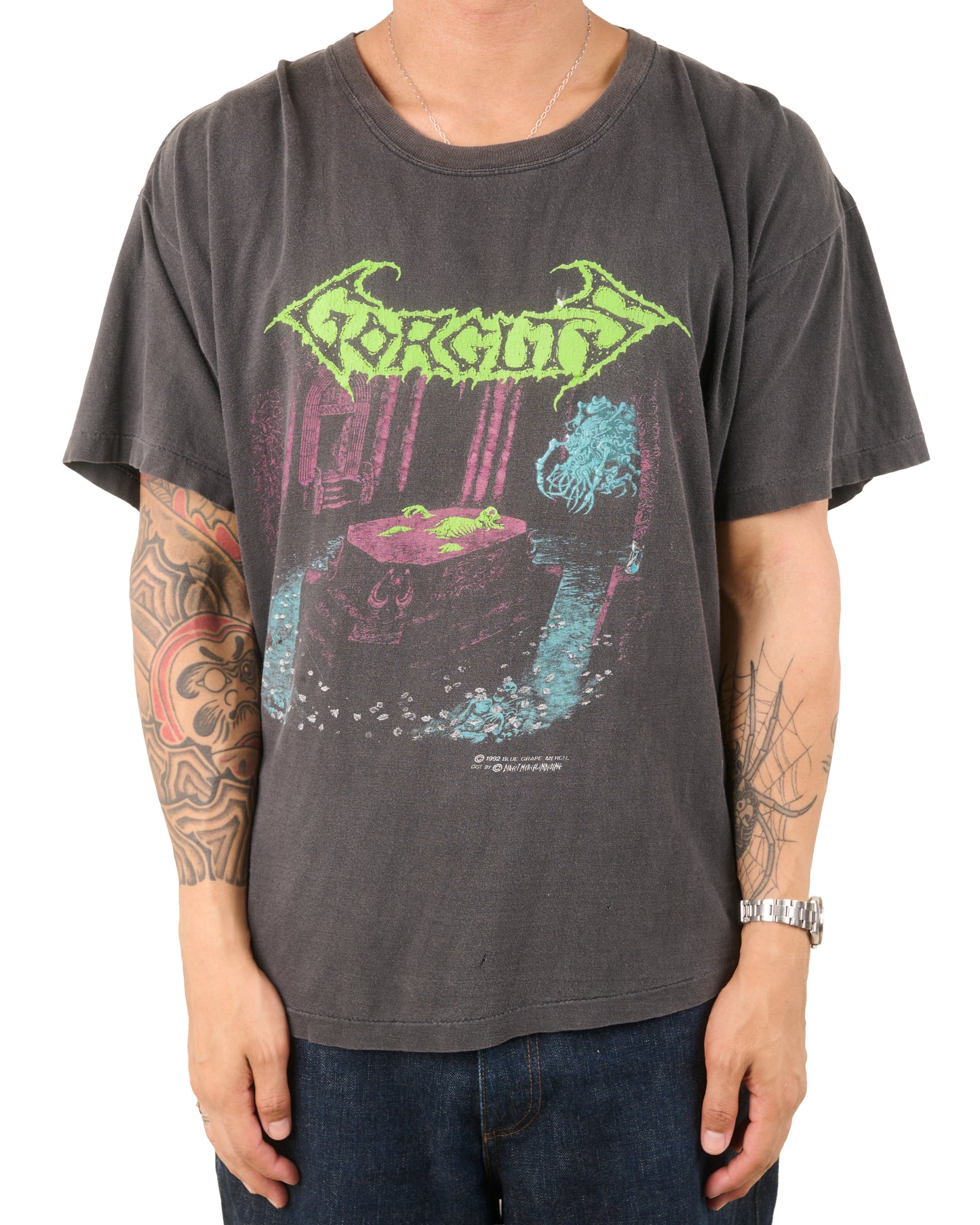 Vintage 1992 Gorguts Tour T-Shirt