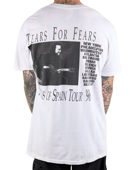 Vintage 1996 Tears For Fears Kings Of Spain Tour T-Shirt