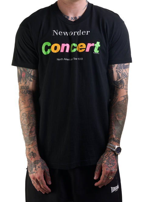 Vintage 1989 New Order Concert T-Shirt