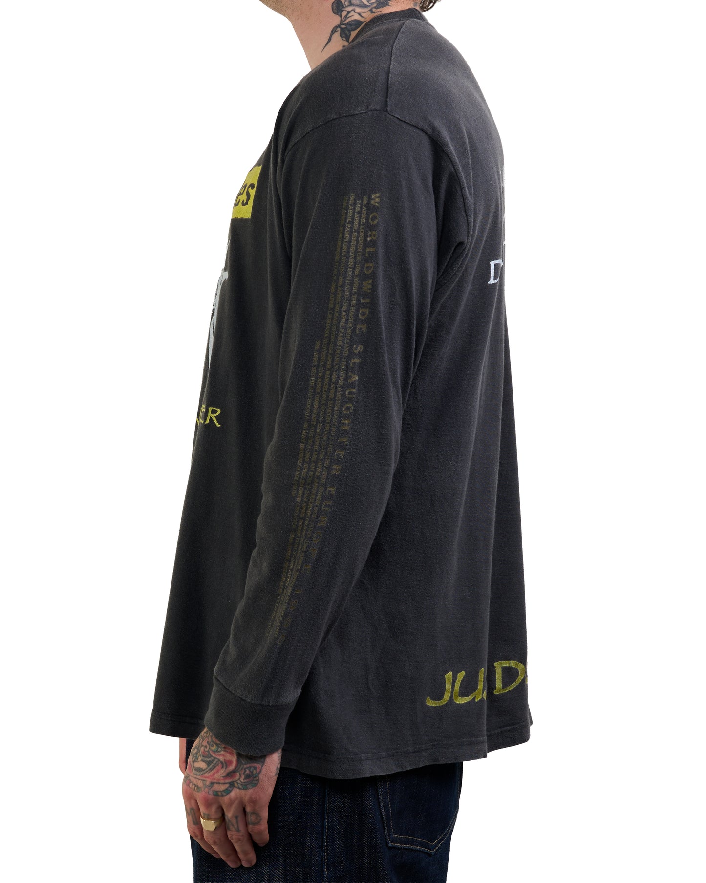 Vintage 90’s At The Gate Worldwide Slaughter Tour Longsleeve