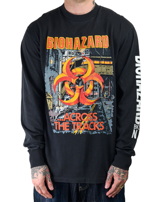 Vintage 1991 Biohazard Stomping The World Tour Longsleeve