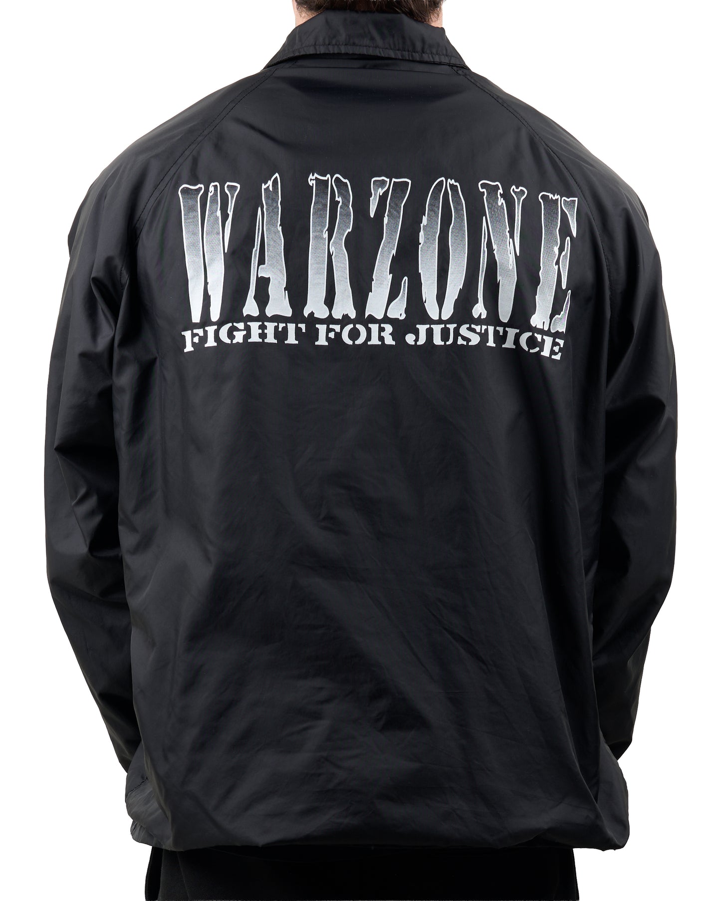 Vintage 90’s Warzone Fight For Justice Windbreaker
